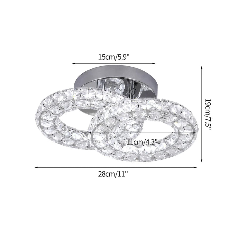 K9 Crystal Led Chandelier Light