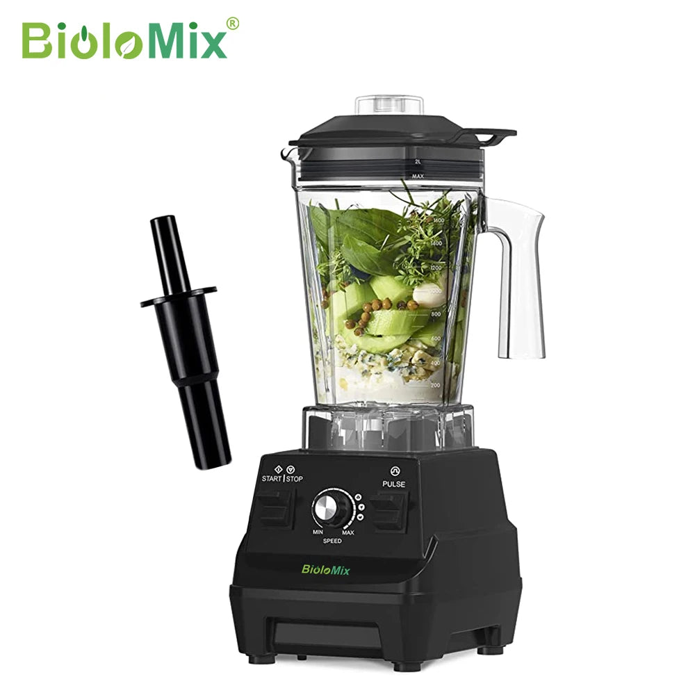 BioloMix 1800W Mini Pro Professional-Grade Smoothie Blender