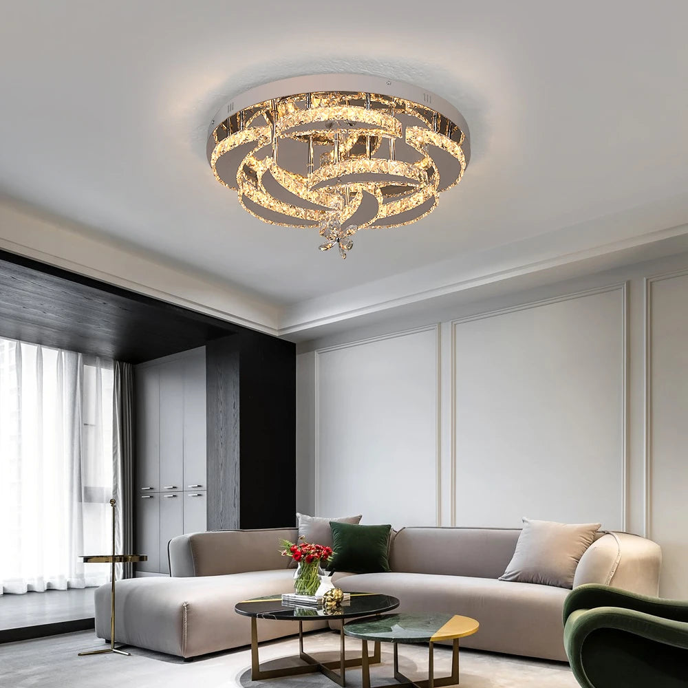 Luxury K9 Led Crystal Chandelier