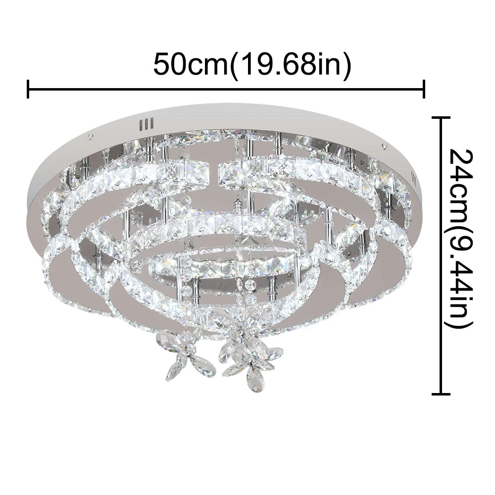 Luxury K9 Led Crystal Chandelier