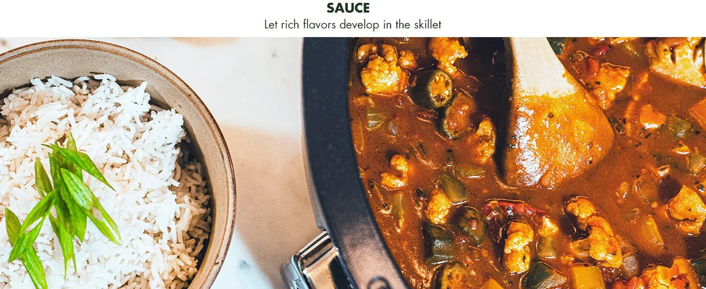 6QT DIE-CAST ALUMINUM SMART ELECTRIC SKILLET POT