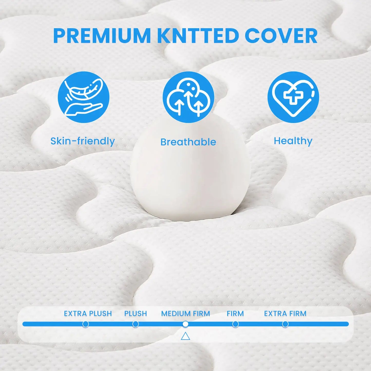 Medium Firm Hybrid Mattress with Gel Memory Foam