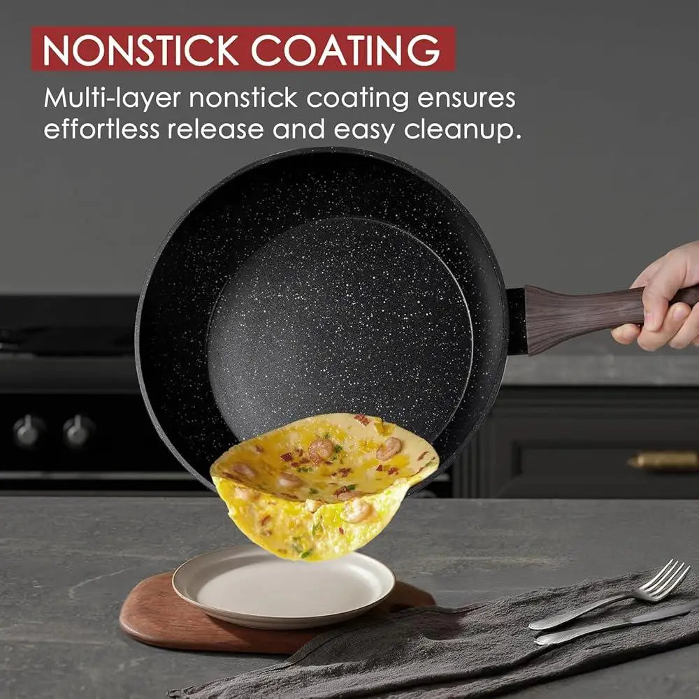 31 Piece Non Stick Cookware & Bakeware Set with Silicone Utensils