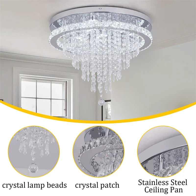 Modern Dimmable Pendant Light With Remote Control