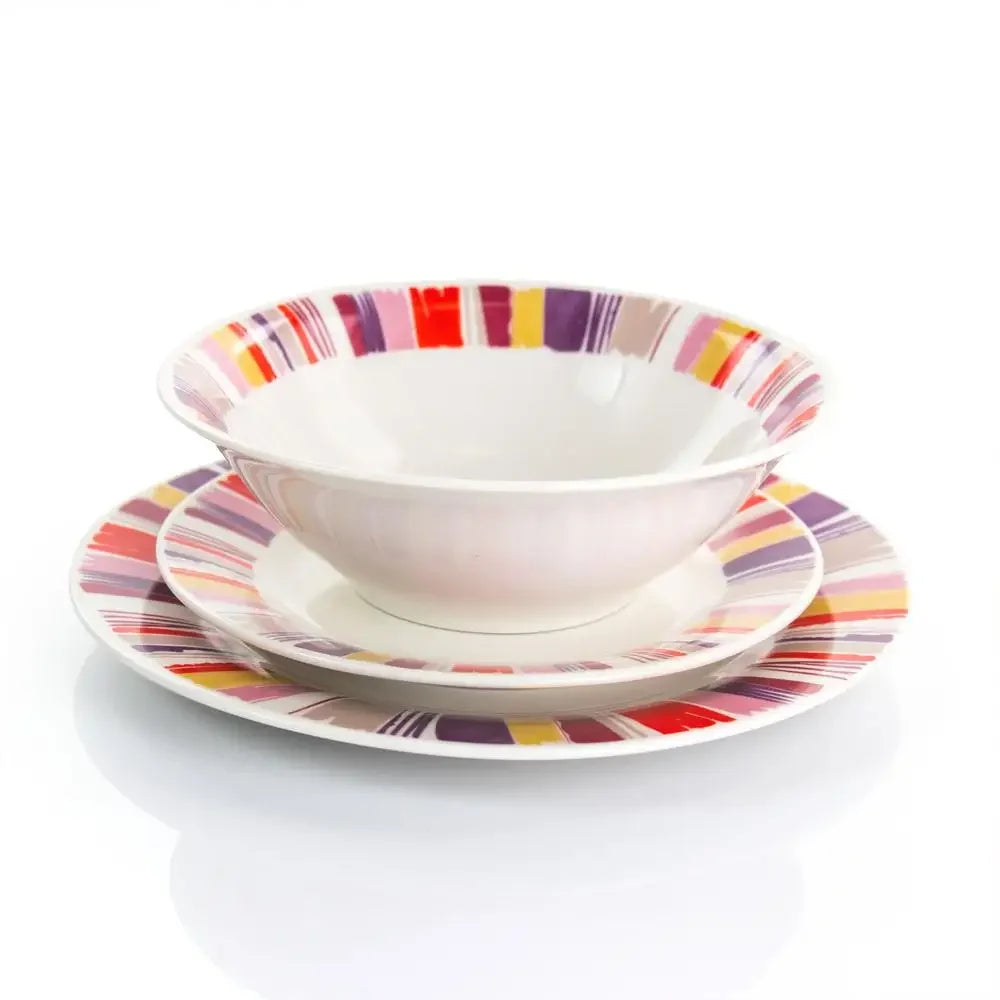 12-Piece Orleans Ceramic Dinnerware Set