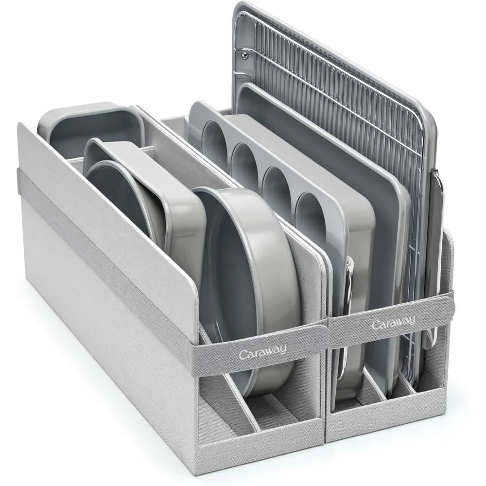 Aluminized Steel Body Nonstick Ceramic Bakeware Set (11 Pieces)