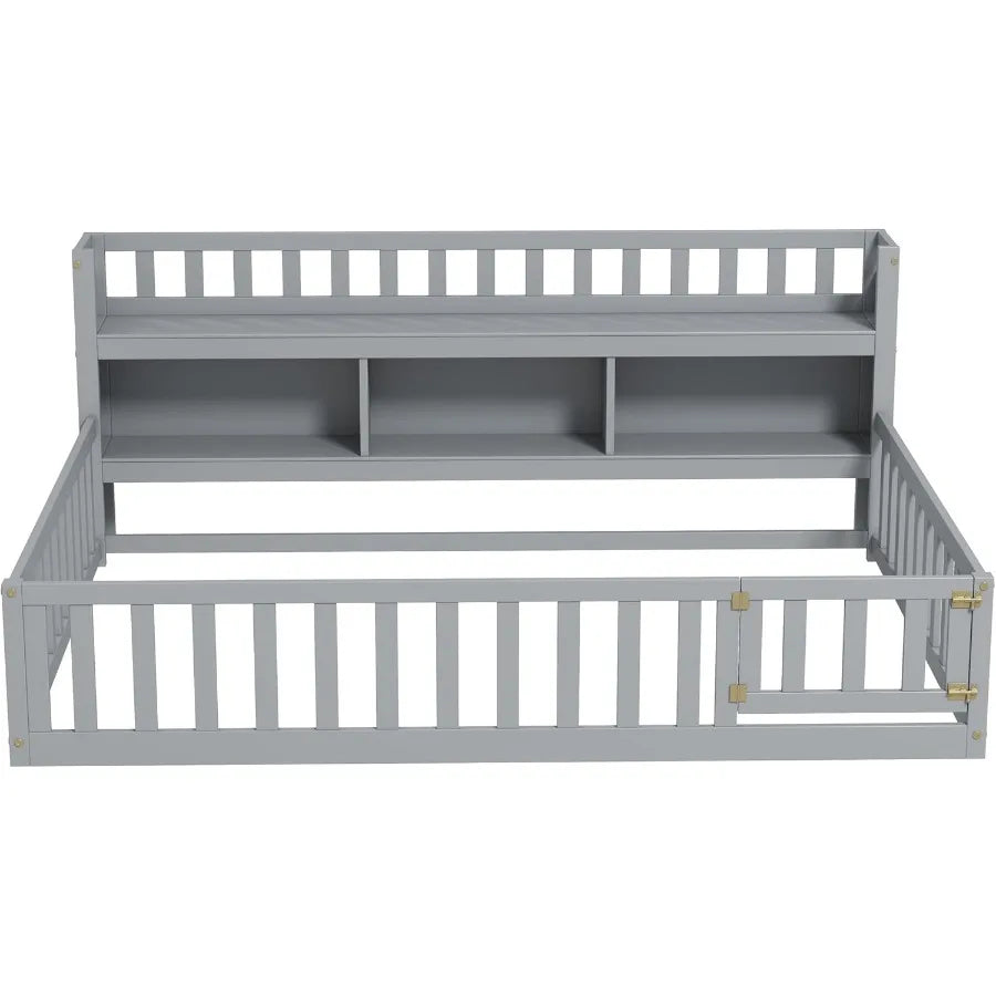 Twin Size Montessori Floor Bed