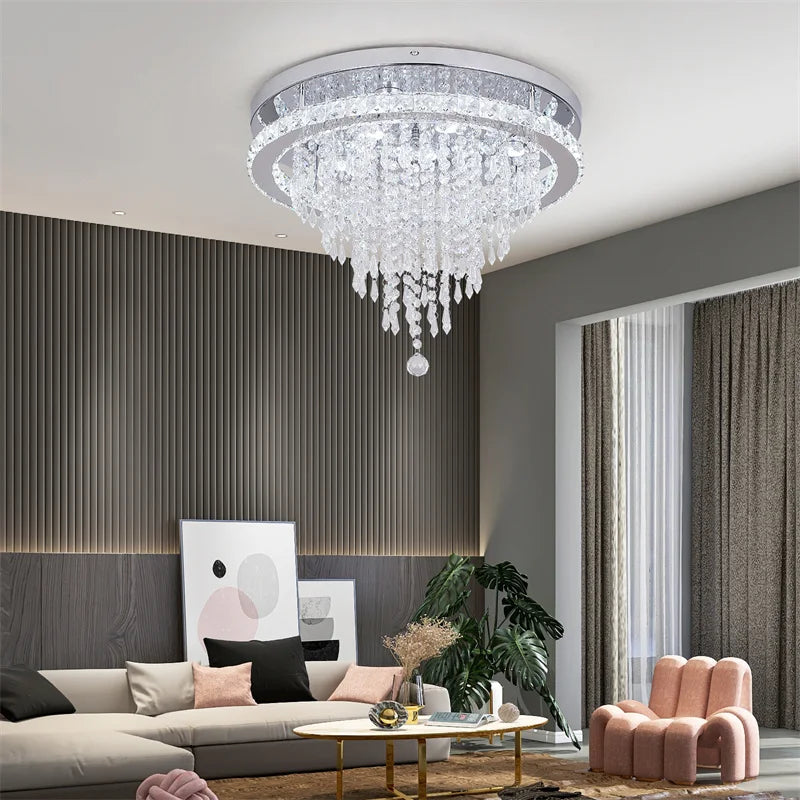 Modern Dimmable Pendant Light With Remote Control