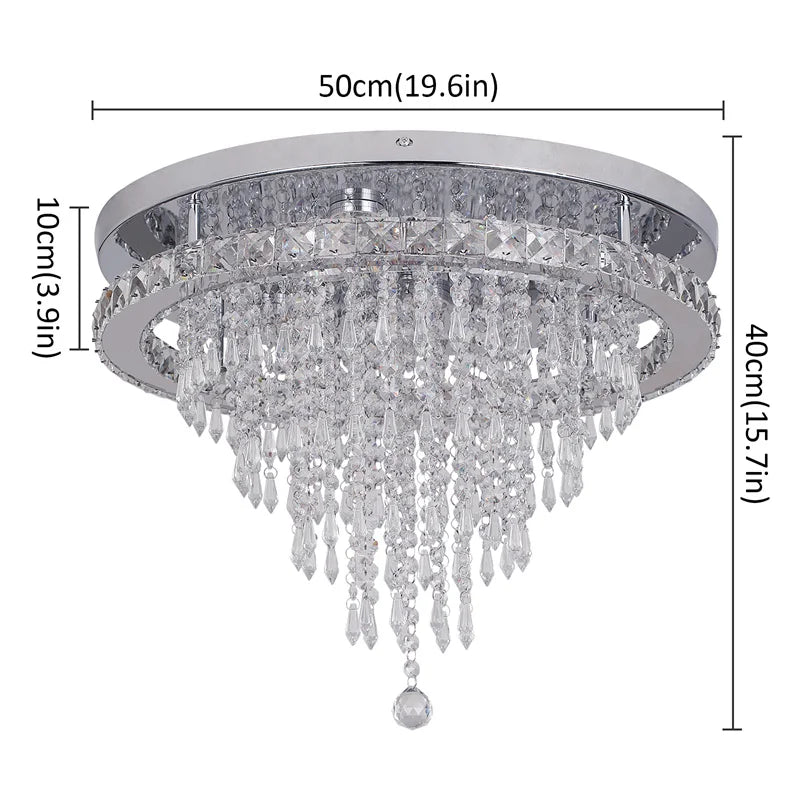 Modern Dimmable Pendant Light With Remote Control
