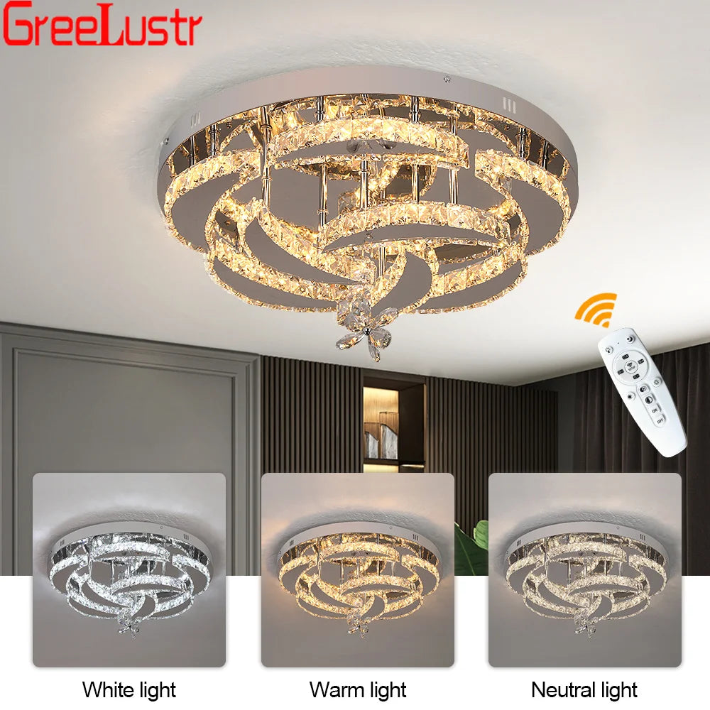 Modern Crystal Ceiling Chandelier