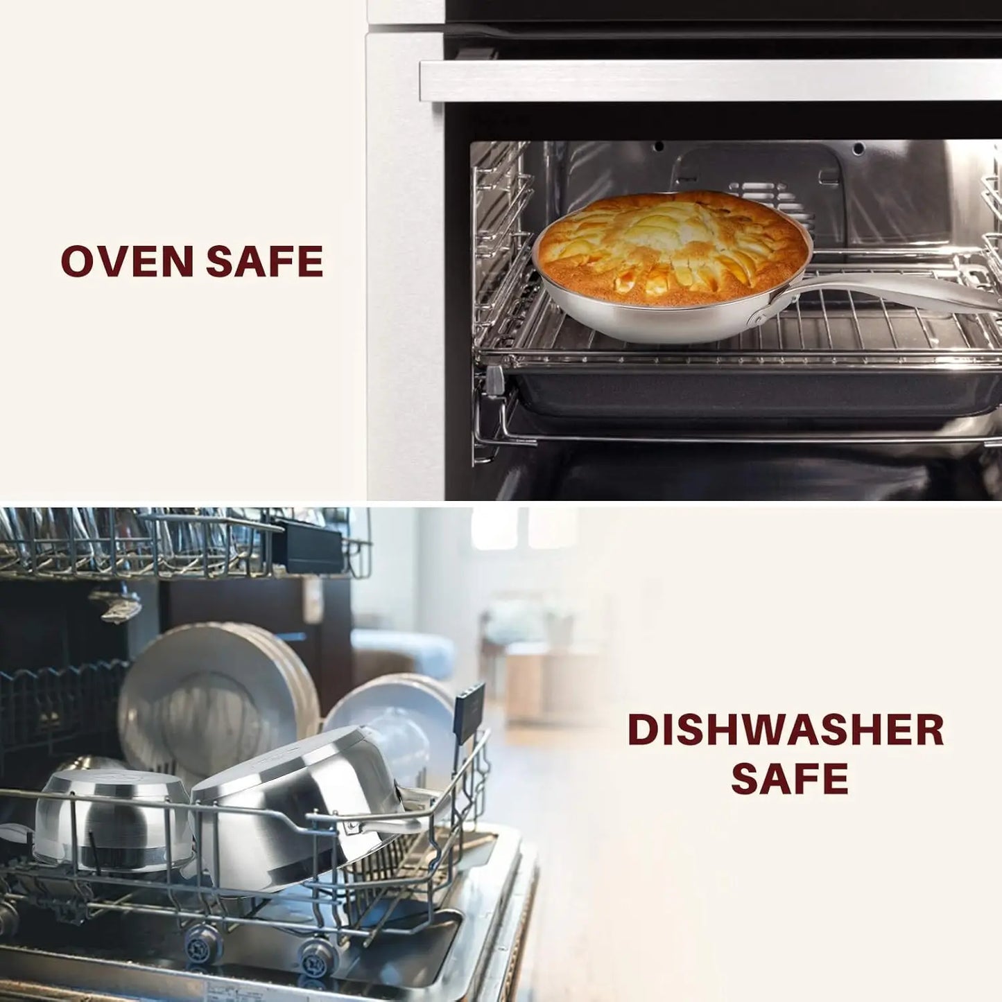 19PC Professional Stainless Steel Induction Cookware Set