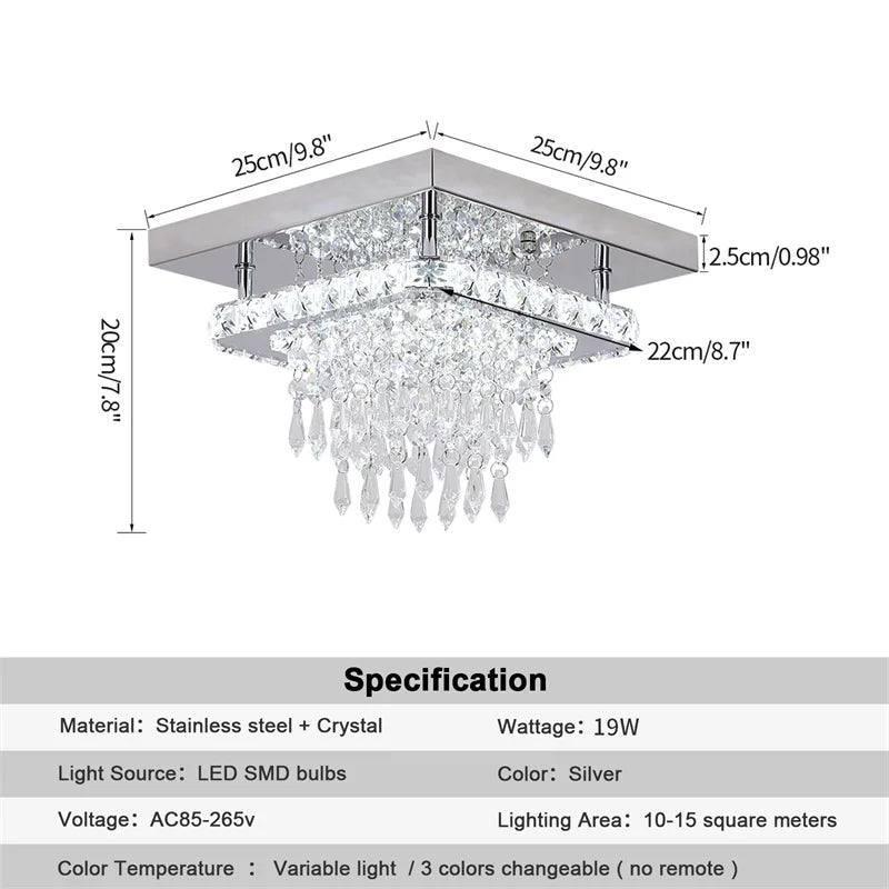 Modern Dimmable Pendant Light With Remote Control