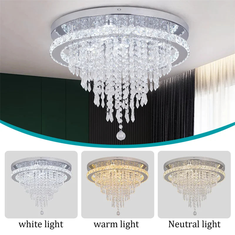 Modern Dimmable Pendant Light With Remote Control