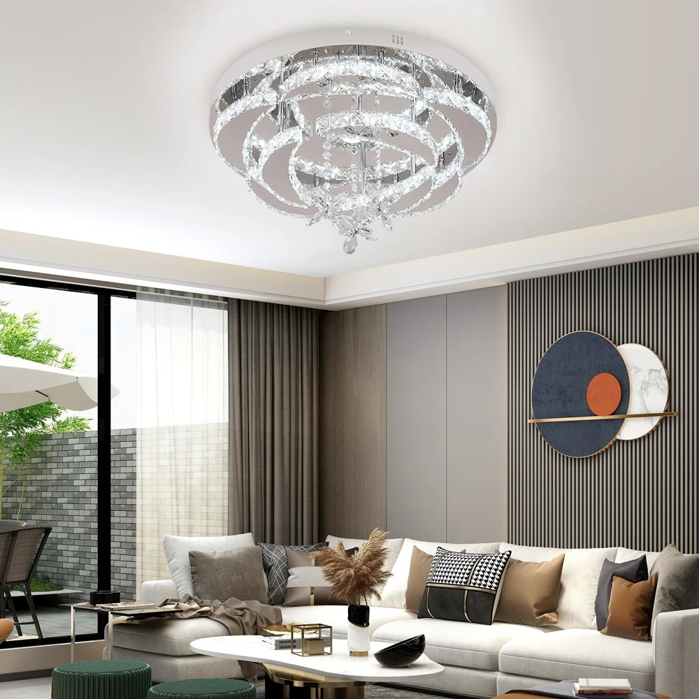 Luxury K9 Led Crystal Chandelier