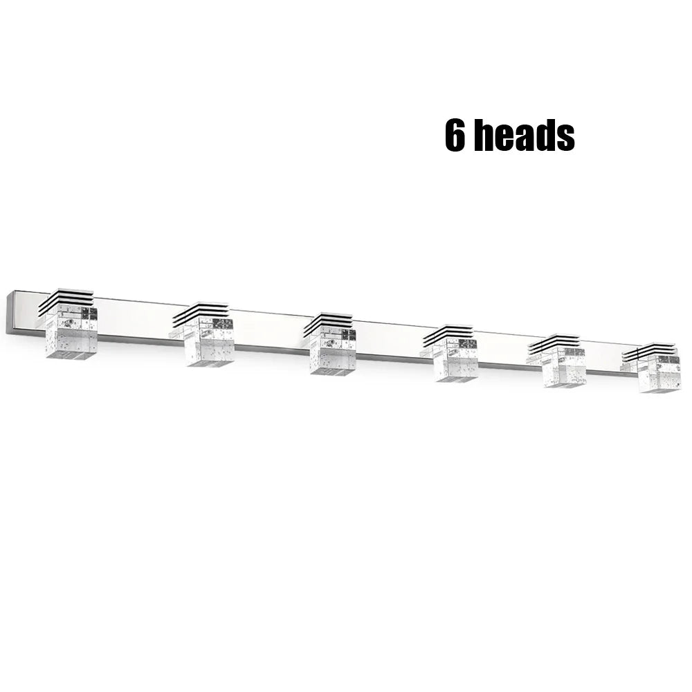 4/6Head Modern Mirror Front Light 12W/18W Wall Mounted LED Bathroom Lamp