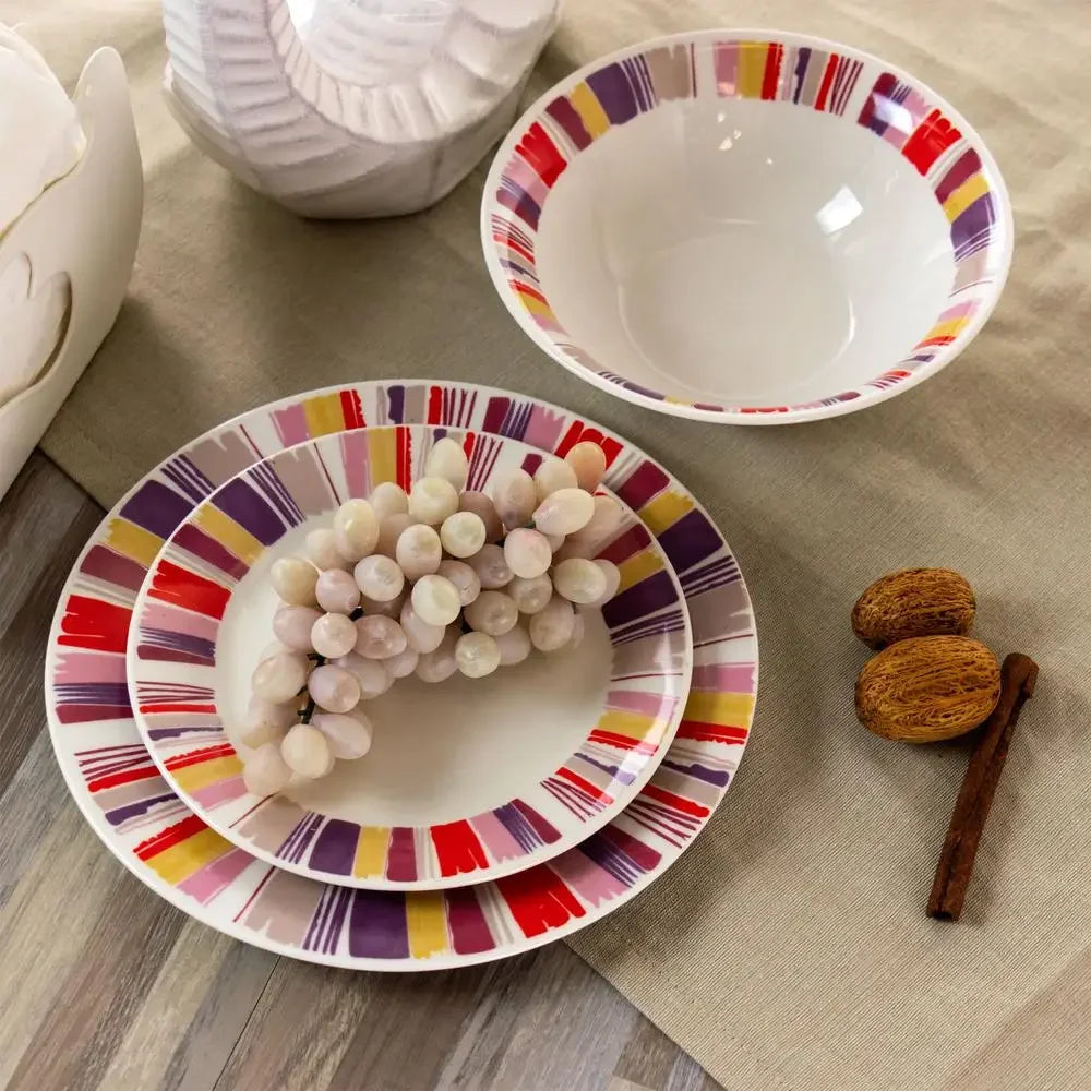 12-Piece Orleans Ceramic Dinnerware Set