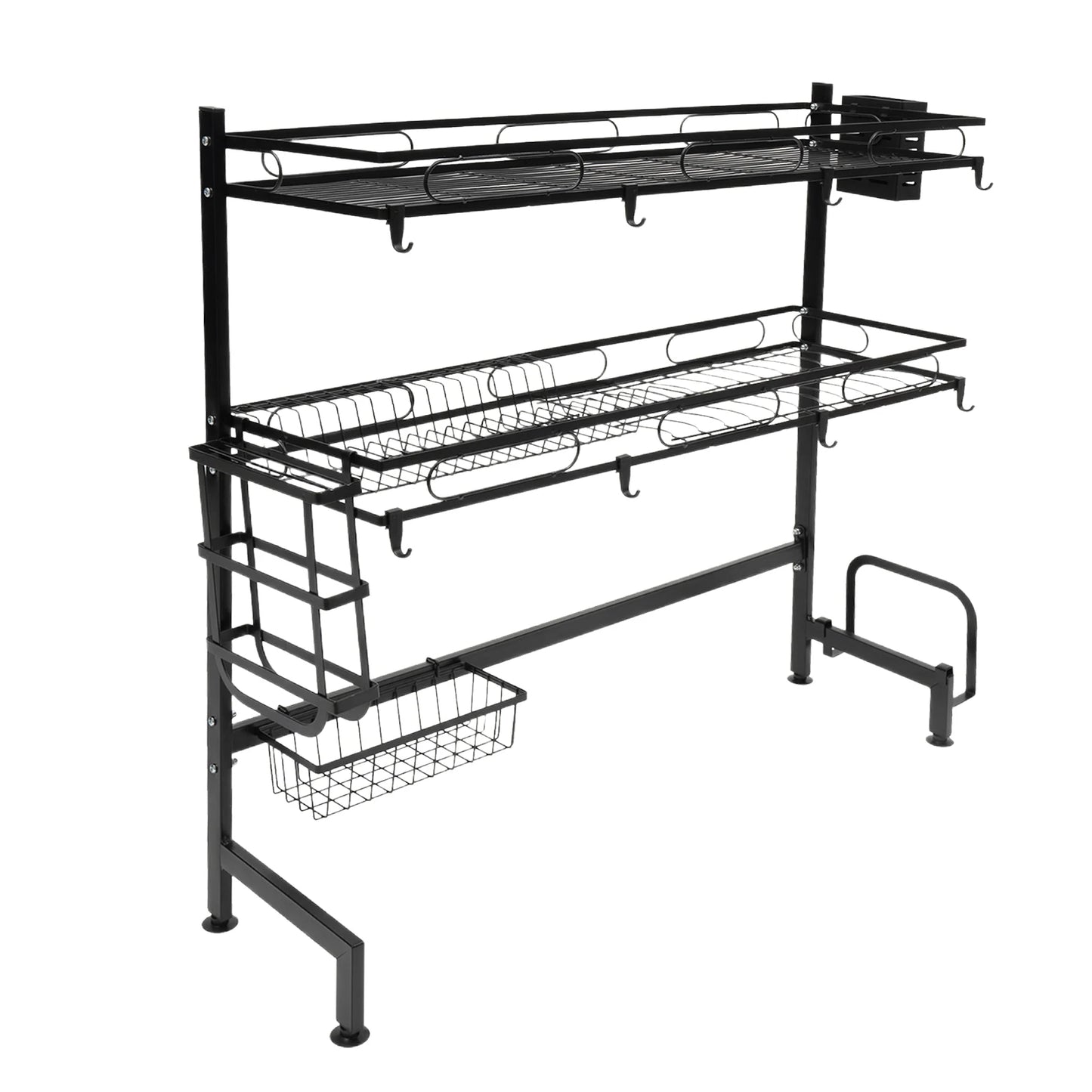 32.2in 2-Tier Over Sink Dish Drying Rack