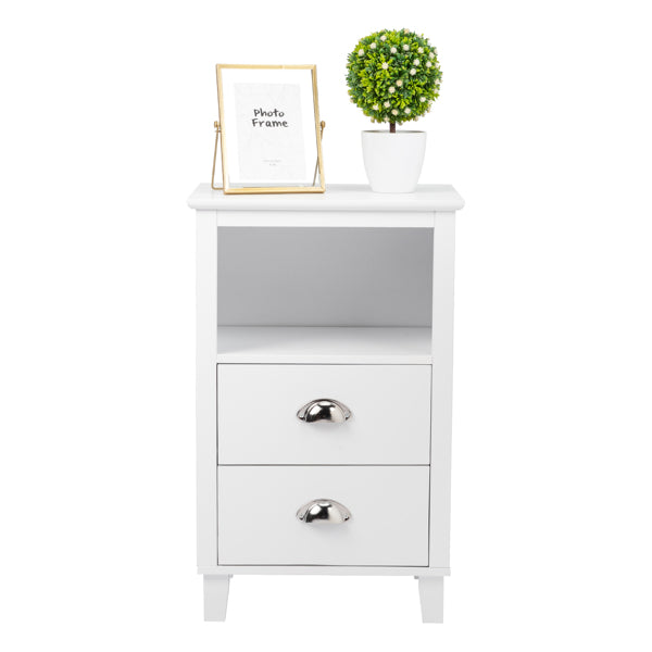 40*30*63cm White Bedside Table