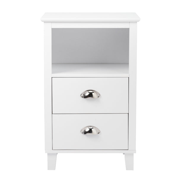 40*30*63cm White Bedside Table