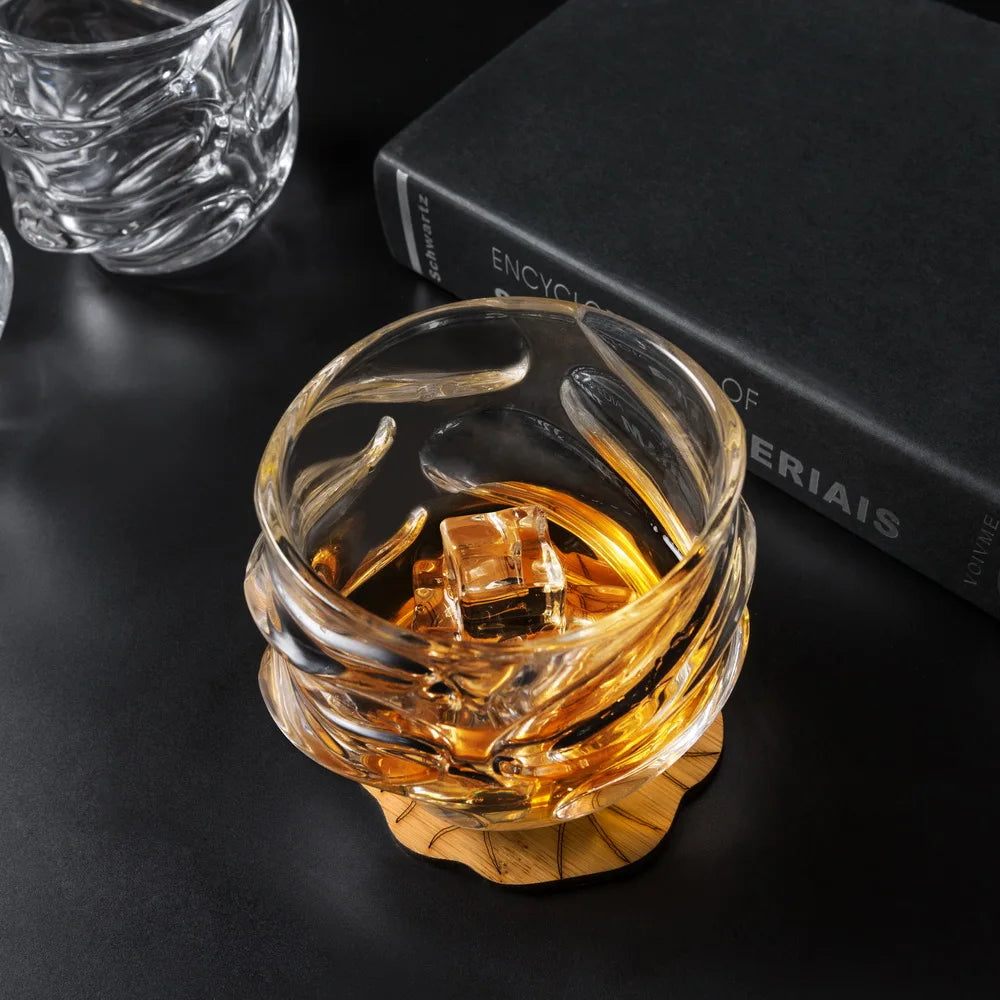 Oversized Emperor Whiskey Glasses Set of 4