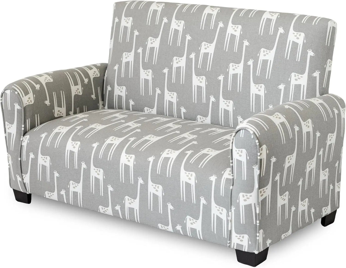 Upholstered Toddler Couch, Double Seated Sofa Chair for Kids