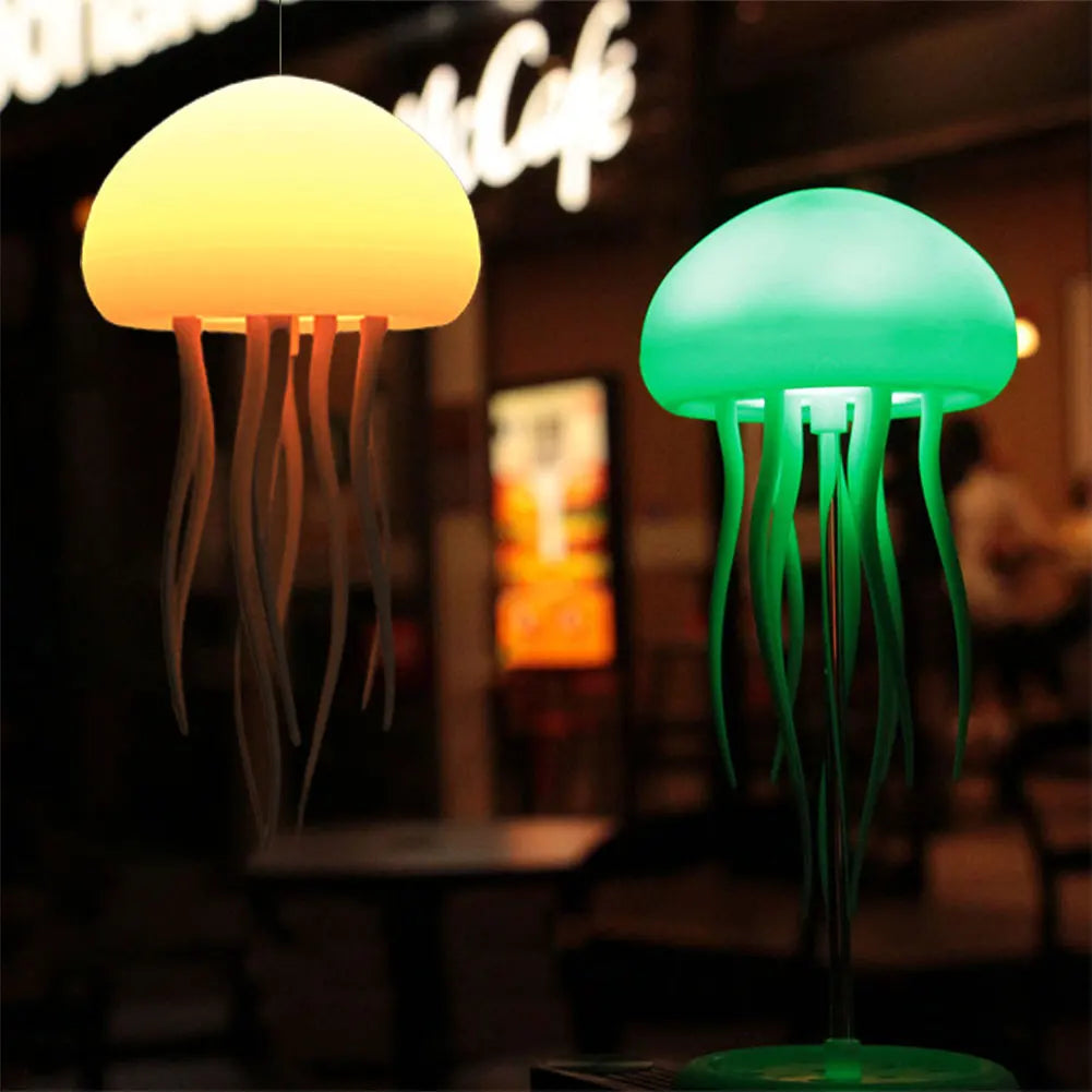 Voice Control Jellyfish Atmosphere Night Light