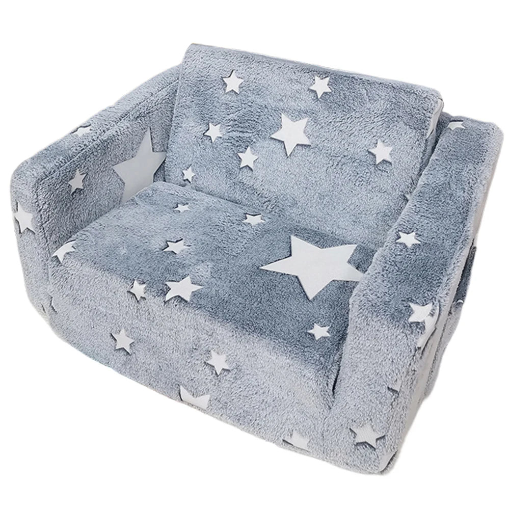 2-in-1 Folding Cute and Lazy Sofa