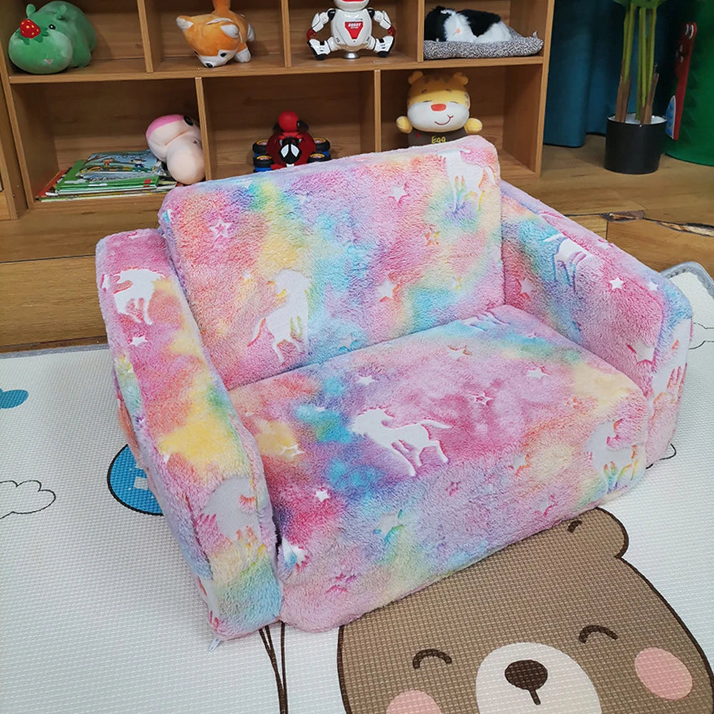 2-in-1 Folding Cute and Lazy Sofa