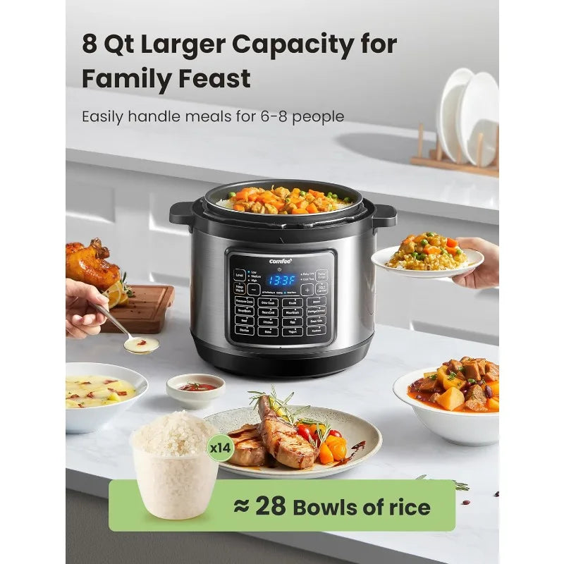 16 in 1 Electric Pressure Cooker Instant Multi Cooker