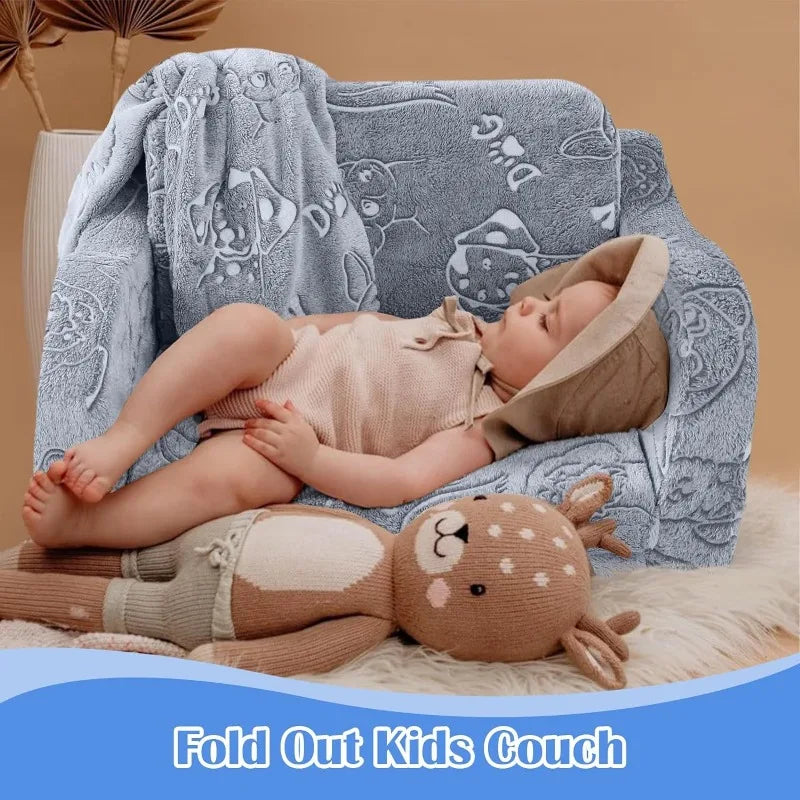 Comfy Baby Fold Out Convertible Sofa Couch