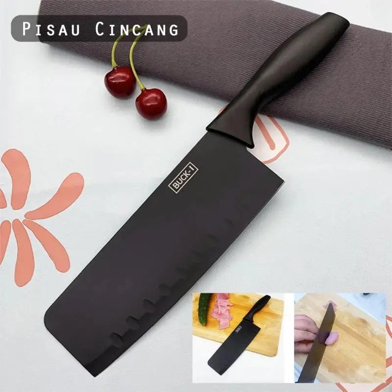 Exquisite stainless steel professional kitchen knife set