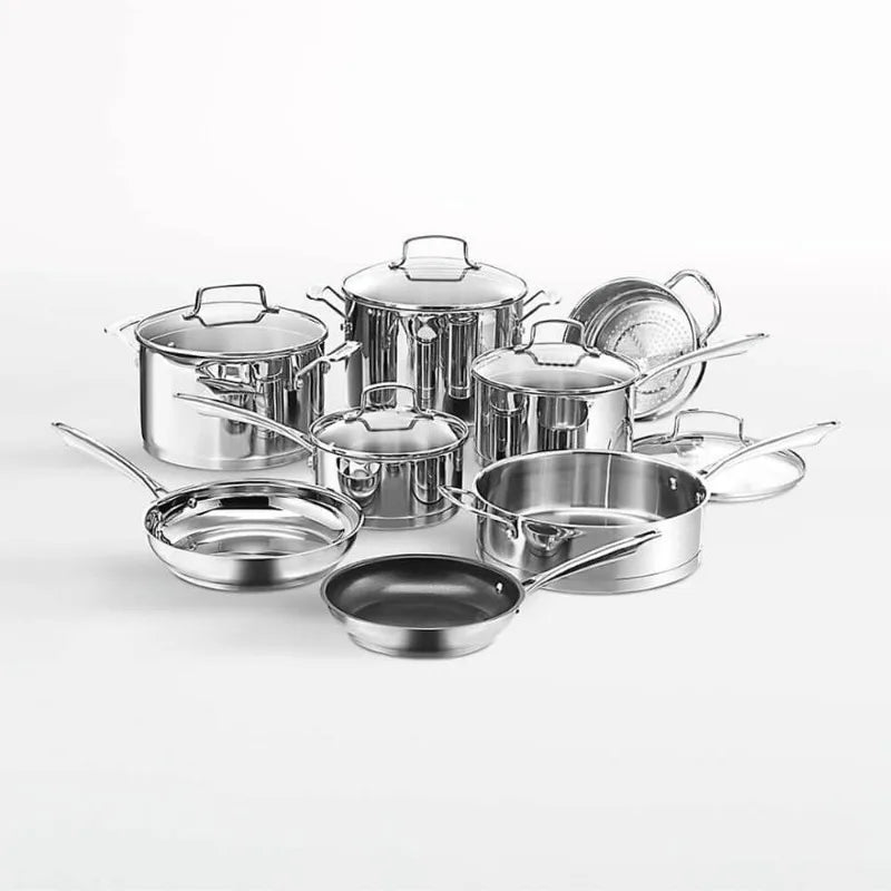 Chef's-Classic-Stainless Collection, Cookware Set