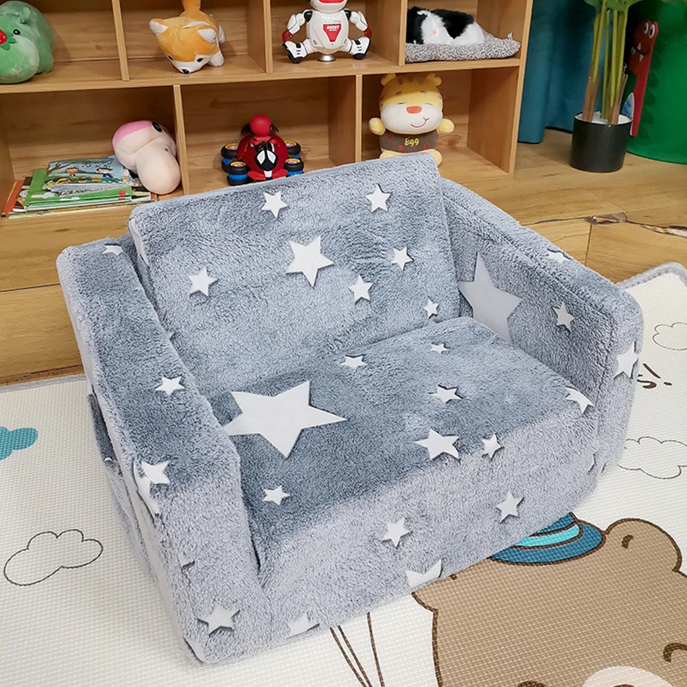 2-in-1 Folding Cute and Lazy Sofa