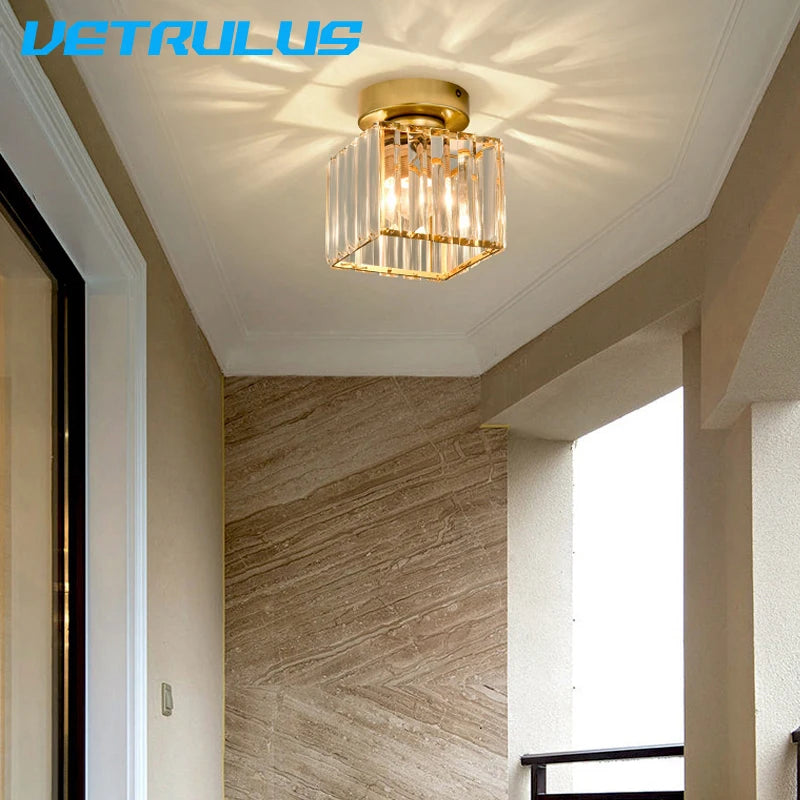 Luxury Led K9 Crystal Pendant Light Ceiling Lamp