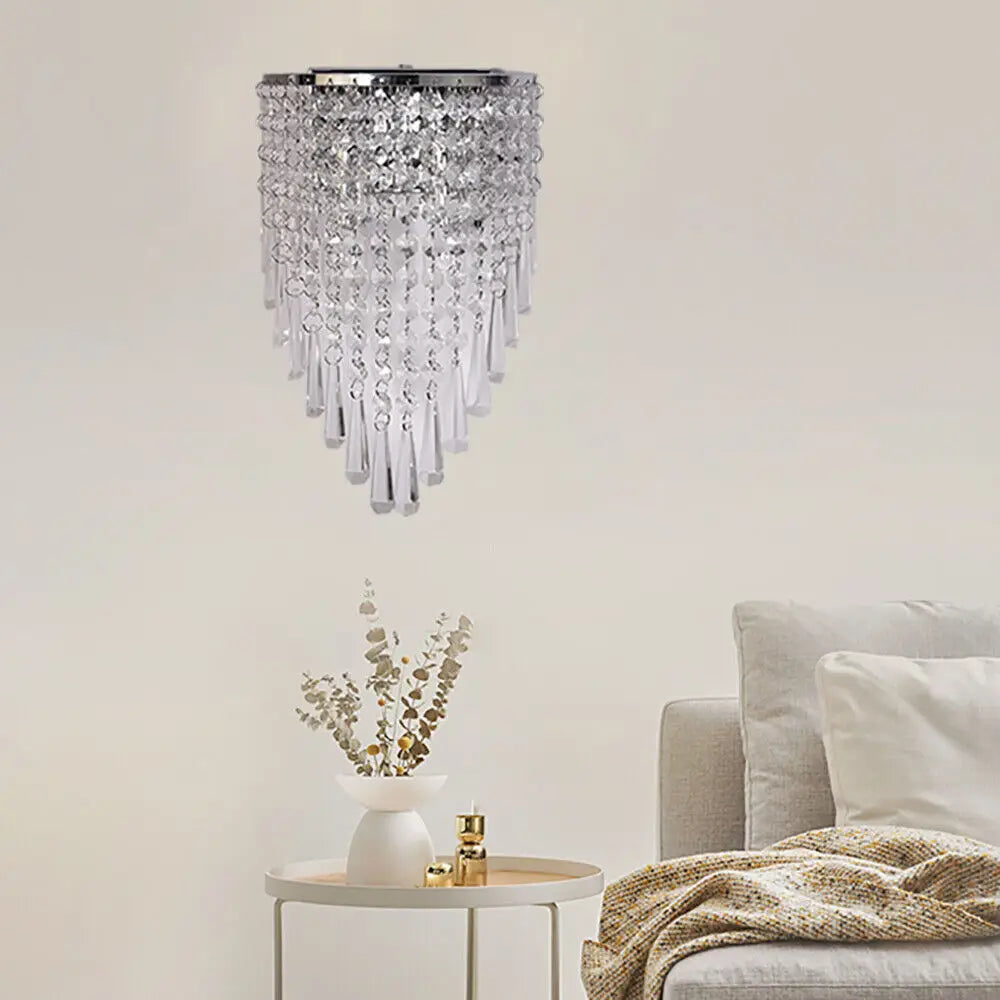 Modern Crystal Wall Lamp Sconce Home Decoration