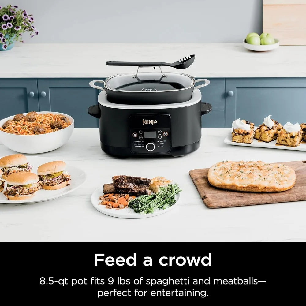 6-in-1 Multi-Cooker, with 8.5 Quarts, Slow Cooker, Dutch Oven