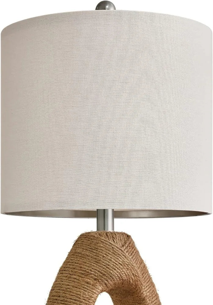 Set of 2 19” Boho Table Lamps