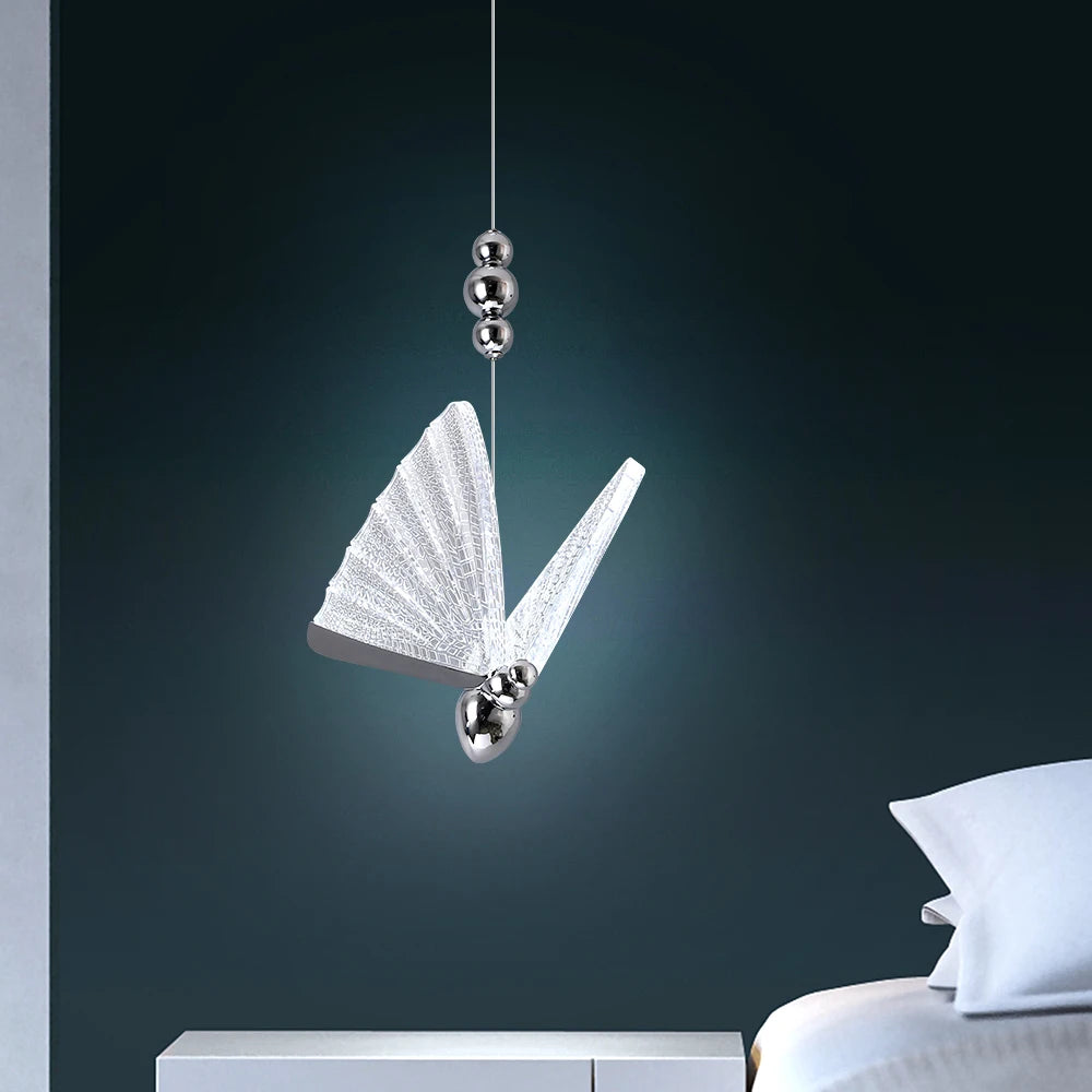 Modern LED Butterfly Pendant Chanderlier