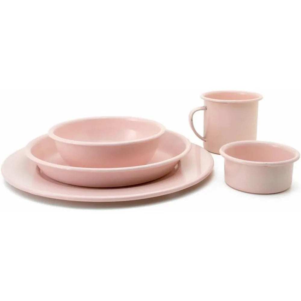 20-Piece Splattered Ceramic Tableware Set