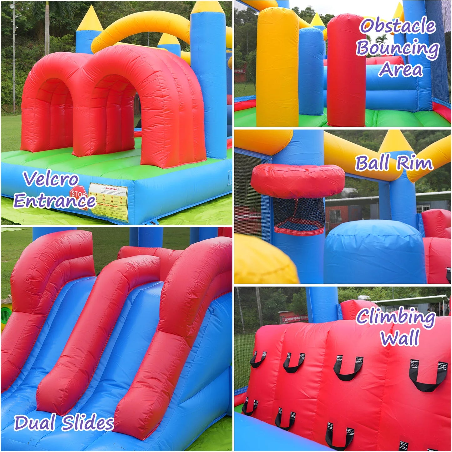 Commercial Inflatable Bounce House, with Blower