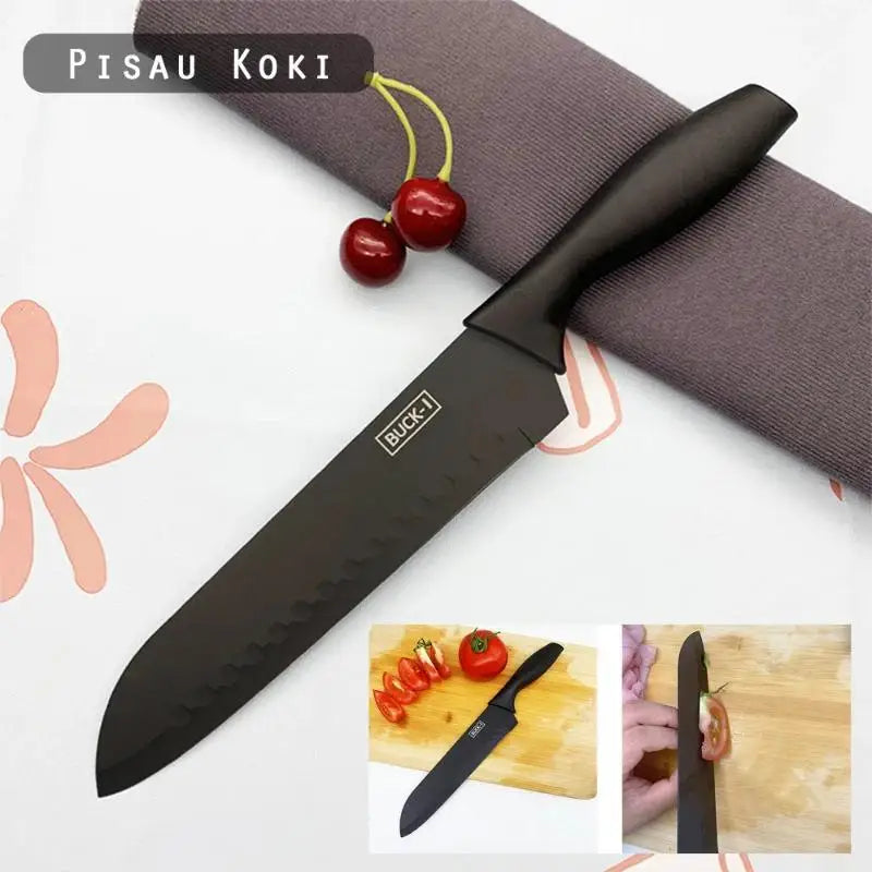 Exquisite stainless steel professional kitchen knife set