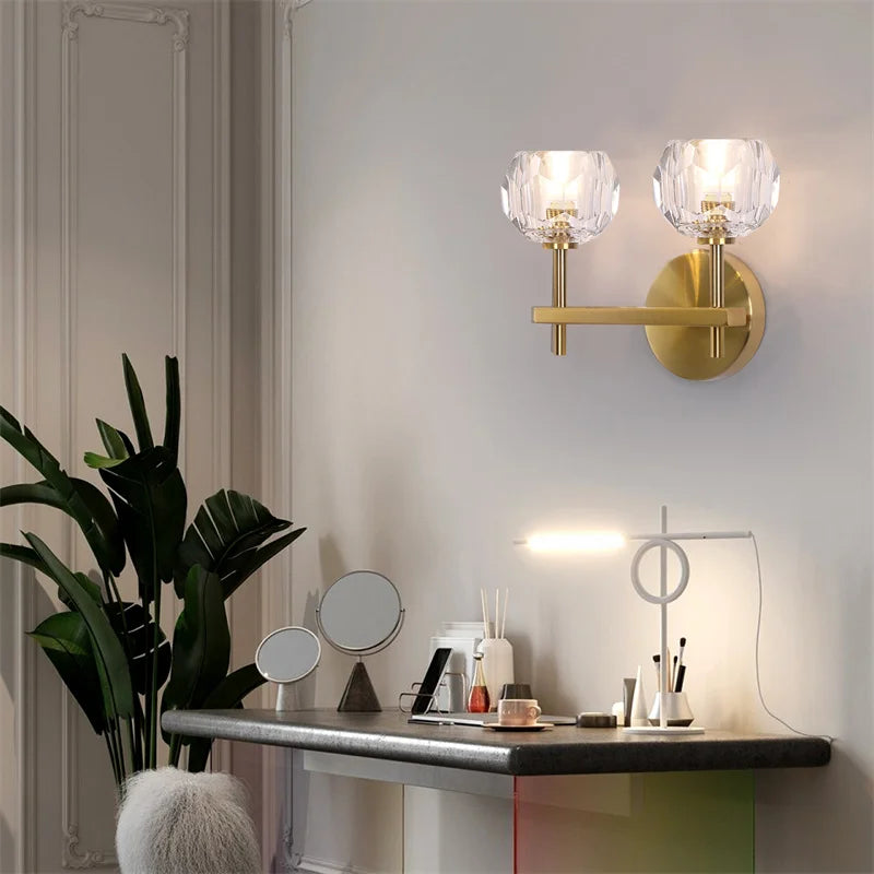 Modern Crystal Sconce Lamp