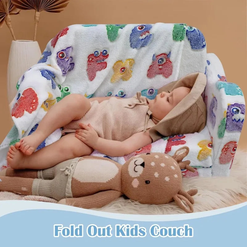 Comfy Baby Fold Out Convertible Sofa Couch