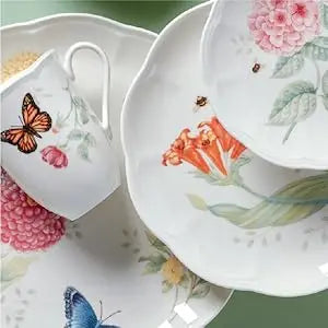 Butterfly Meadow 24-Piece Bowl Set