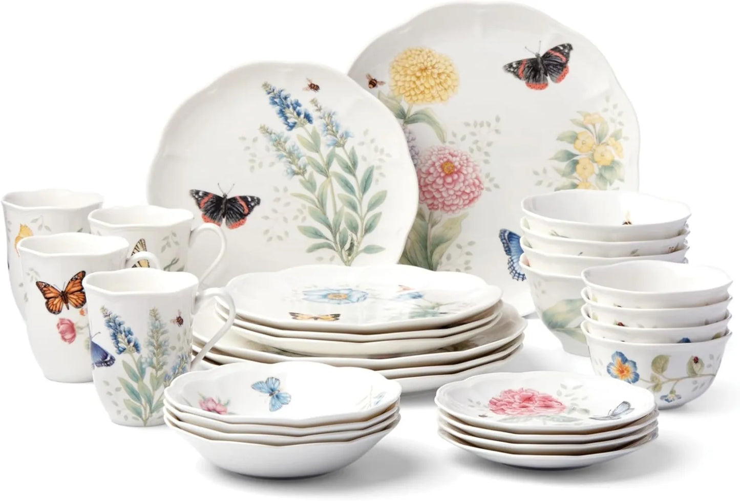 Lenox Butterfly Meadow 28-Piece Dinnerware Set