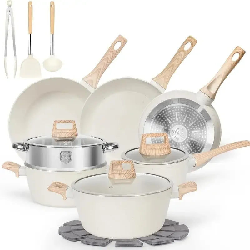 SODAY Nonstick Granite Cookware Sets I