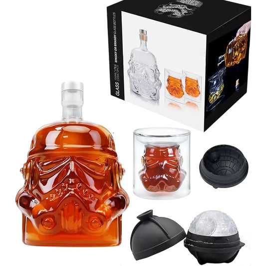 Star Unique Whiskey Decanter Set
