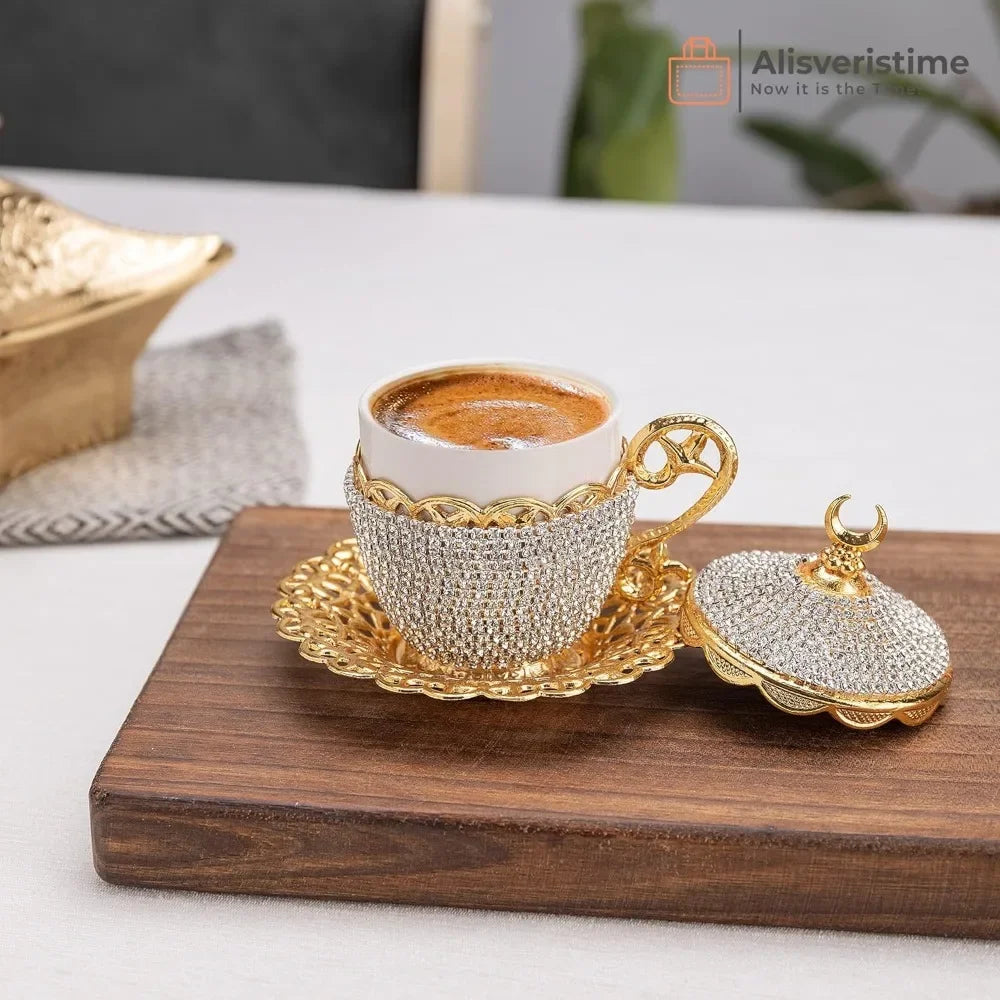 27 Pc Turkish Coffee Cup Set