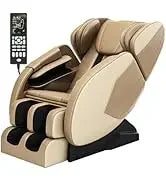 Full Body Zero Gravity Chair with Auto Modes, 8 Fix Point Rollers, Bluetooth, Foot Massage, Heating Function