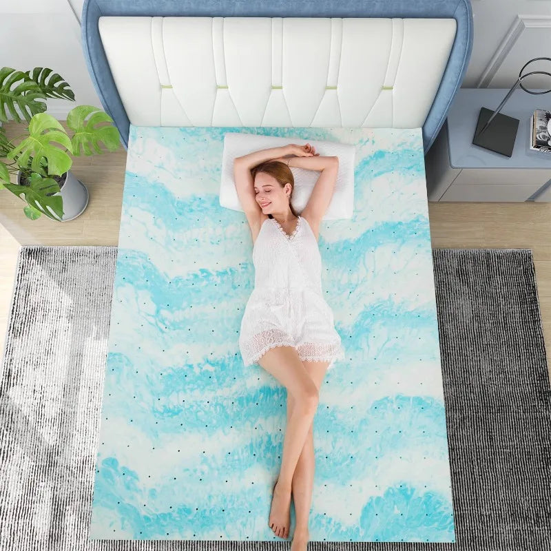 3 Inch Gel Memory Foam Mattress Topper in a Box - Size Optional